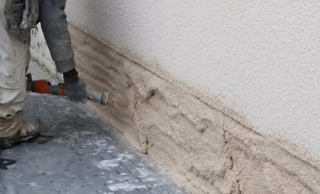 Étanchéité mur enterré, Menton, SBN 06